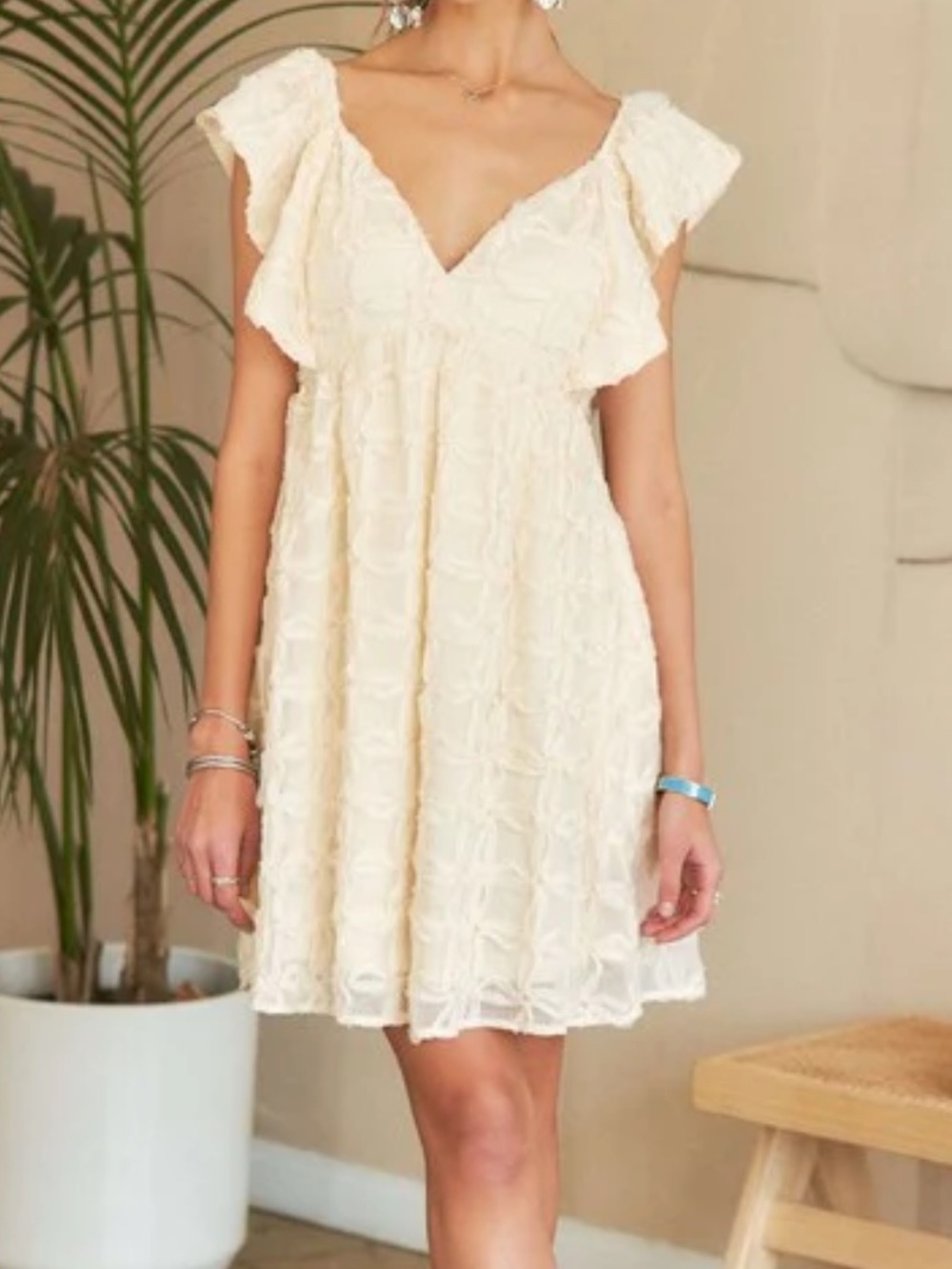 Madelyn Open Tie Back Dress - Small